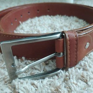 Belt with hidden pocket